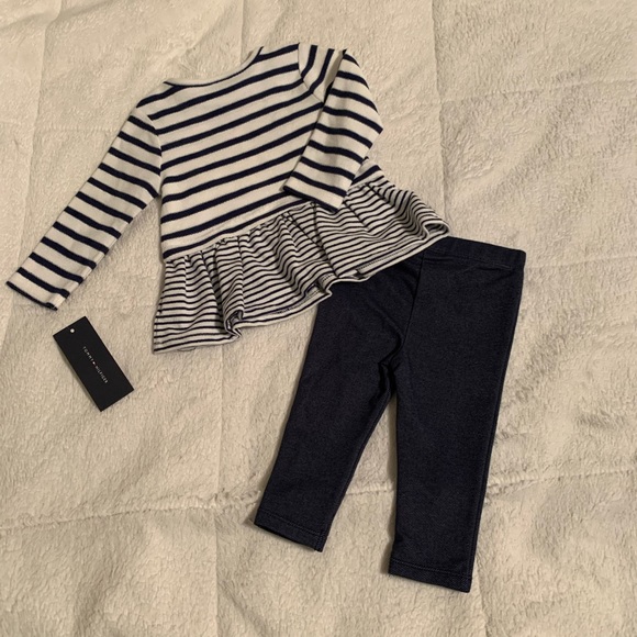 Girls Tommy Hilfiger 2 Piece Outfit - Picture 2 of 16